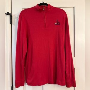 Cutter & Buck St. Louis Cardinals Red  1/4 Zip Pullover